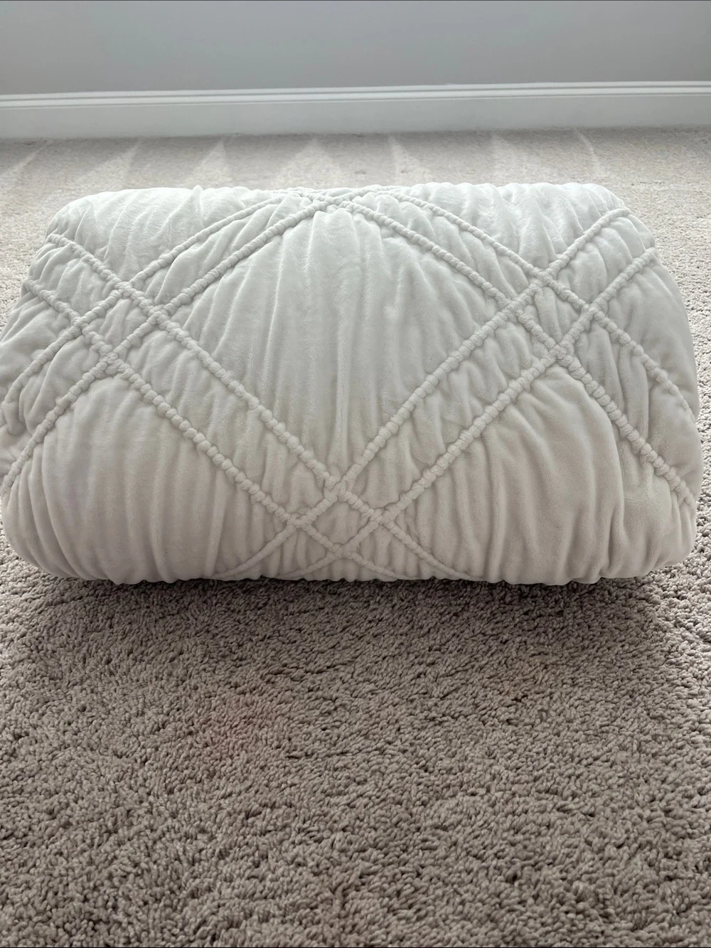 PBTeen Chamois Lattice Quilt